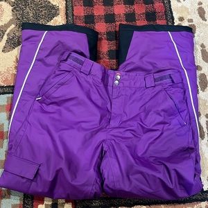 Large Columbia Omni-heat snow pant